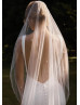 V Neck Ivory Lace Open Back Sexy Modern Wedding Dress